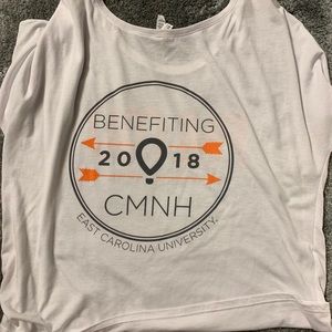 Phi mu off the shoulder top